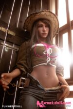Funwest Chyna 158cm Cカップ #021ヘッド TPE製リアルラブドール - 画像 (9)