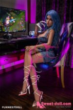 Funwest Lexie.A 155cm Fカップ #026ヘッド TPE製リアルラブドール - 画像 (16)