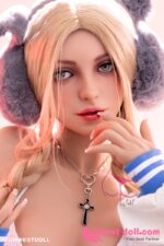 Funwest Eudora 159cm Aカップ #031ヘッド TPE製リアルラブドール - 画像 (13)