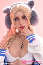 Funwest Eudora 159cm Aカップ #031ヘッド TPE製リアルラブドール - 画像 (16)