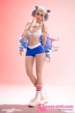 Funwest Eudora 159cm Aカップ #031ヘッド TPE製リアルラブドール - 画像 (20)