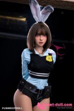 Funwest Eudora 157cm Cカップ #031ヘッド TPE製リアルラブドール - 画像 (4)
