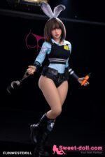 Funwest Eudora 157cm Cカップ #031ヘッド TPE製リアルラブドール - 画像 (6)