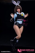 Funwest Eudora 157cm Cカップ #031ヘッド TPE製リアルラブドール - 画像 (8)