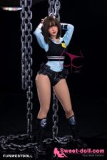 Funwest Eudora 157cm Cカップ #031ヘッド TPE製リアルラブドール - 画像 (9)