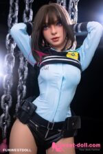 Funwest Eudora 157cm Cカップ #031ヘッド TPE製リアルラブドール - 画像 (10)