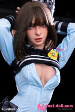 Funwest Eudora 157cm Cカップ #031ヘッド TPE製リアルラブドール - 画像 (11)
