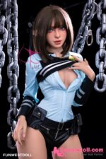 Funwest Eudora 157cm Cカップ #031ヘッド TPE製リアルラブドール - 画像 (12)