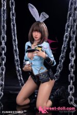 Funwest Eudora 157cm Cカップ #031ヘッド TPE製リアルラブドール - 画像 (13)