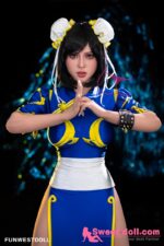 Funwest Lucy.B 155cm Fカップ #032ヘッド TPE製リアルラブドール - 画像 (3)