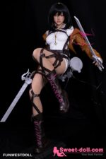 Funwest Chloe 159cm Aカップ #035ヘッド TPE製リアルラブドール - 画像 (6)