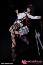 Funwest Chloe 159cm Aカップ #035ヘッド TPE製リアルラブドール - 画像 (8)