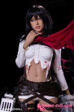 Funwest Chloe 159cm Aカップ #035ヘッド TPE製リアルラブドール - 画像 (17)