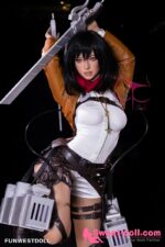 Funwest Chloe 159cm Aカップ #035ヘッド TPE製リアルラブドール - 画像 (29)