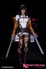 Funwest Chloe 159cm Aカップ #035ヘッド TPE製リアルラブドール - 画像 (30)