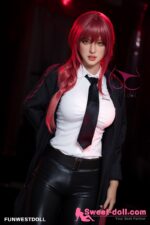 Funwest Chloe 162cm Fカップ #035ヘッド TPE製リアルラブドール - 画像 (3)