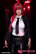 Funwest Chloe 162cm Fカップ #035ヘッド TPE製リアルラブドール - 画像 (12)