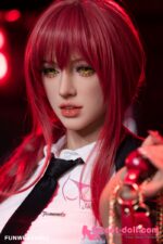 Funwest Chloe 162cm Fカップ #035ヘッド TPE製リアルラブドール - 画像 (17)