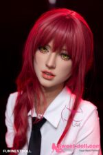 Funwest Chloe 162cm Fカップ #035ヘッド TPE製リアルラブドール - 画像 (20)