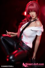Funwest Chloe 162cm Fカップ #035ヘッド TPE製リアルラブドール - 画像 (26)