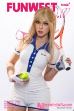 Funwest Elina 157cm Cカップ #033ヘッド TPE製リアルラブドール - 画像 (5)