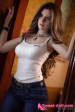 Funwest Jasmine 159cm Aカップ #027ヘッド TPE製リアルラブドール - 画像 (13)